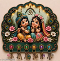 🏡 Beautiful Radha Krishna Wall Key Stand