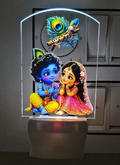 🪔 3D Radha Krishna LED Night Lamp