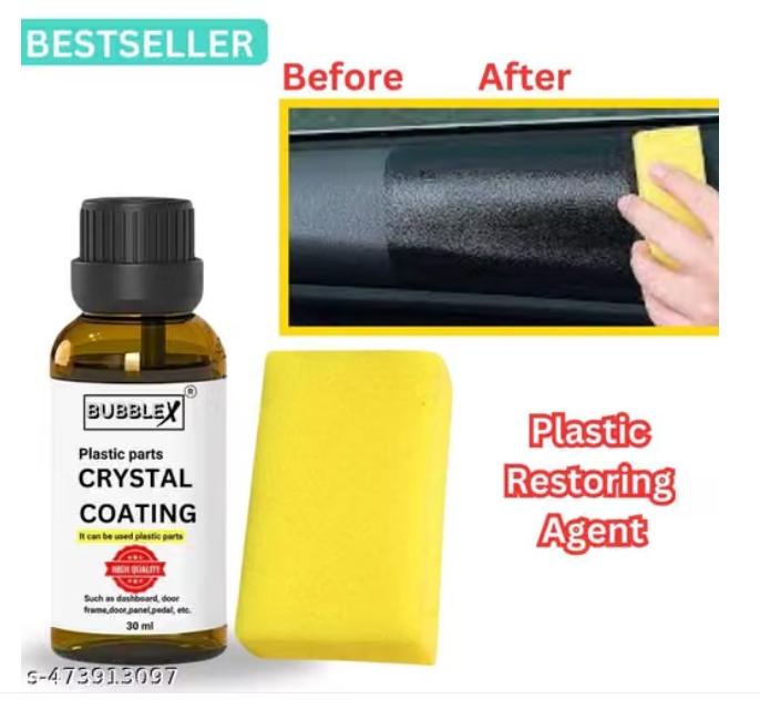 ✨ Bubblex Crystal Coating for Plastic Parts
