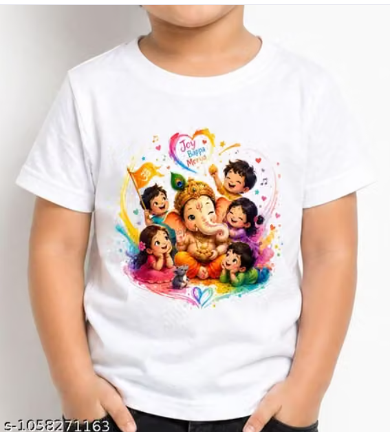 Ganpati Bappa Morya Printed T-Shirt