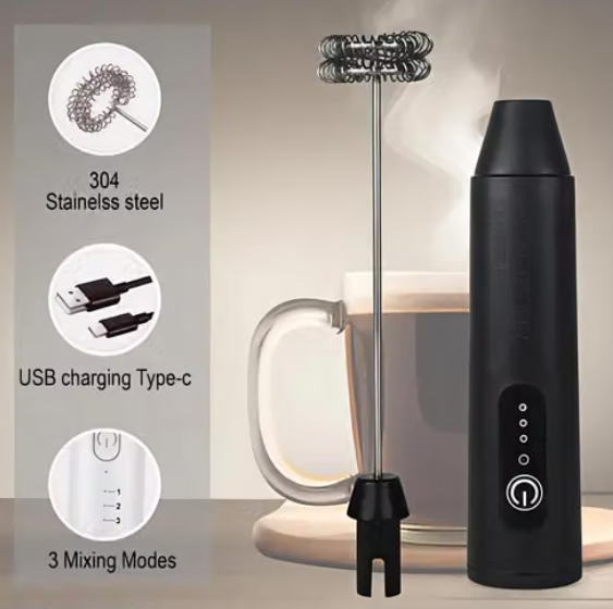 ✨ Battery Operated Coffee Frother