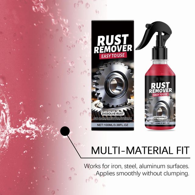 🔥 Easy Rust Dissolver for Metal Surfaces ( Pack of 2)