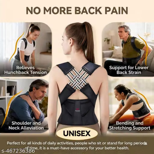 🏋️ Posture Corrector Belt for Men & Women