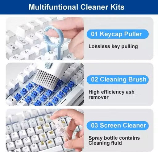 💻 Multi-Device Cleaning Kit with Brush